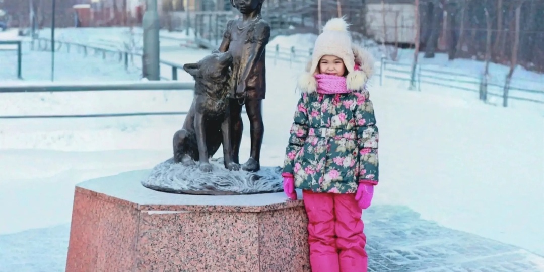4 летняя Карина пропала в суровой тайге. Помог её найти щенок