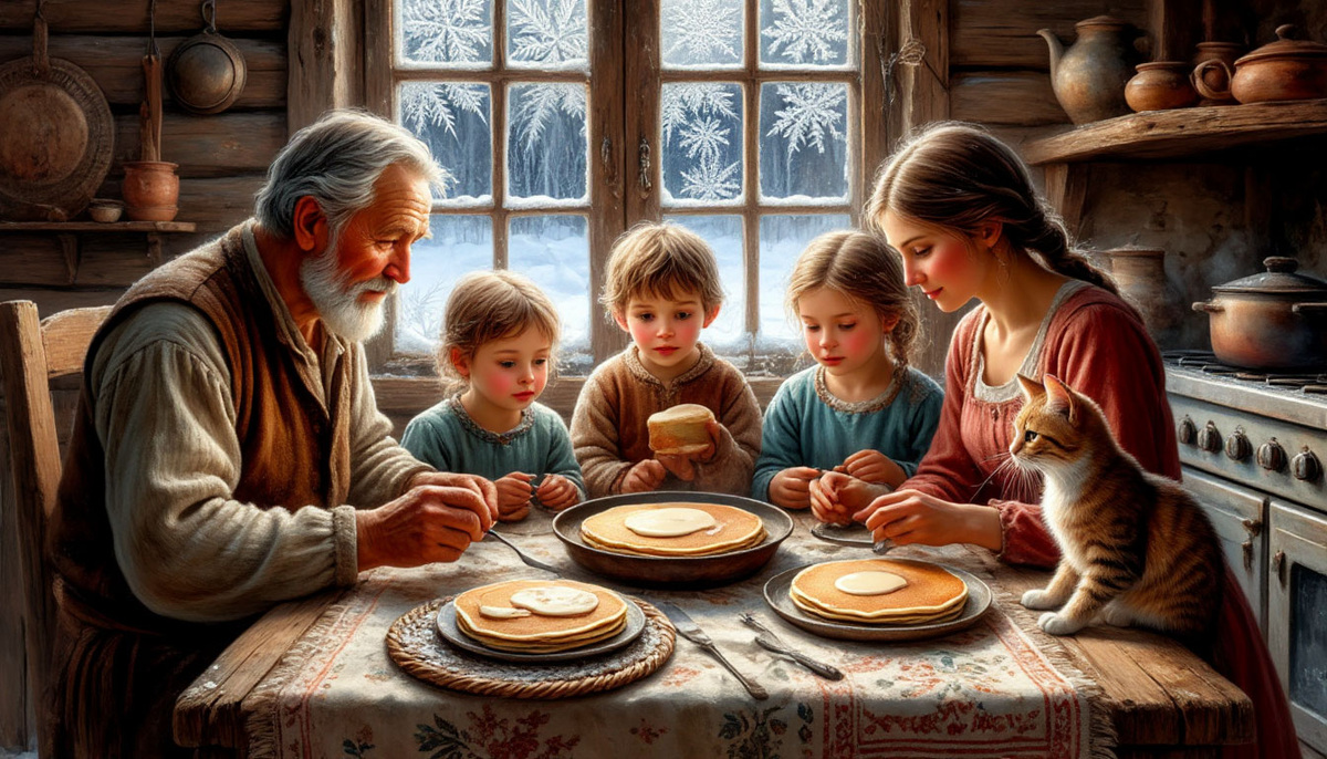 Проверка запасов («полухлебник» — половина зимнего рациона уже израсходована). Это был не случайный день, а точка контроля в годовом цикле