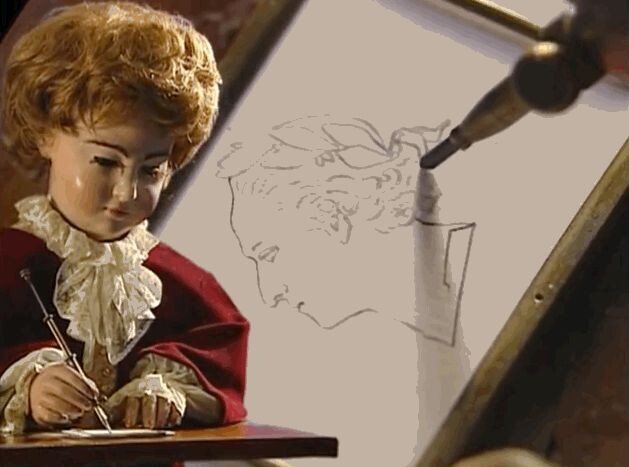 «Пишущий мальчик»