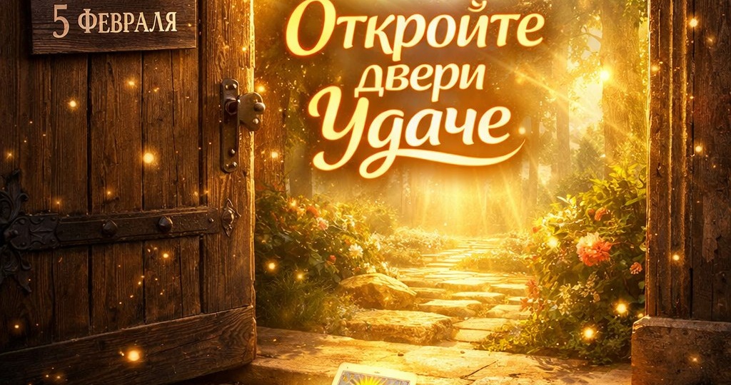 5 февраля: откройте двери удаче