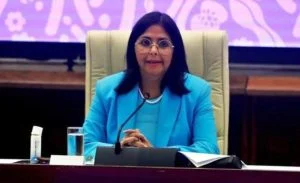 Исполняющая обязанности президента Дельси Родригес