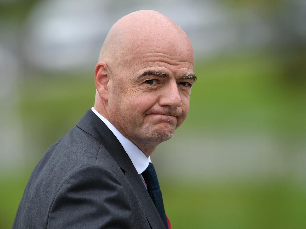    Президент ФИФА Джанни Инфантино | © РИА Новости / Александр Кряжев