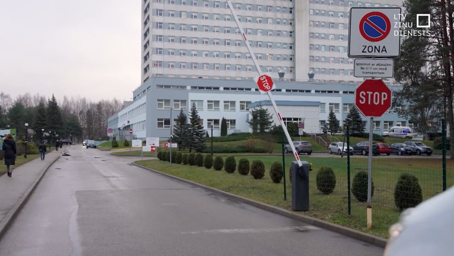 Автор фото: LTV. Даугавпилсская региональная больница. Даугавпилс, Латвия. Снимок с видео.