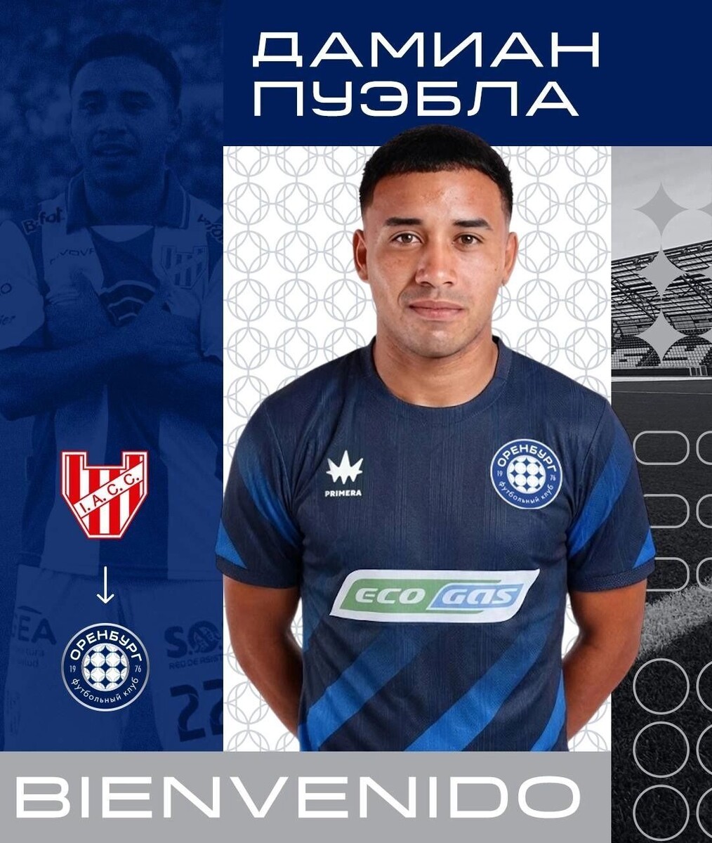    Новые игроки команды   ФК "Оренбург"