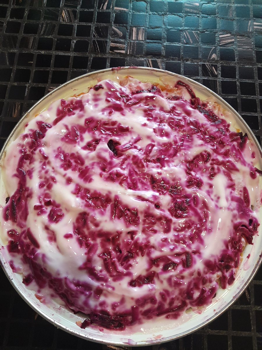 Сельдь под шубой.