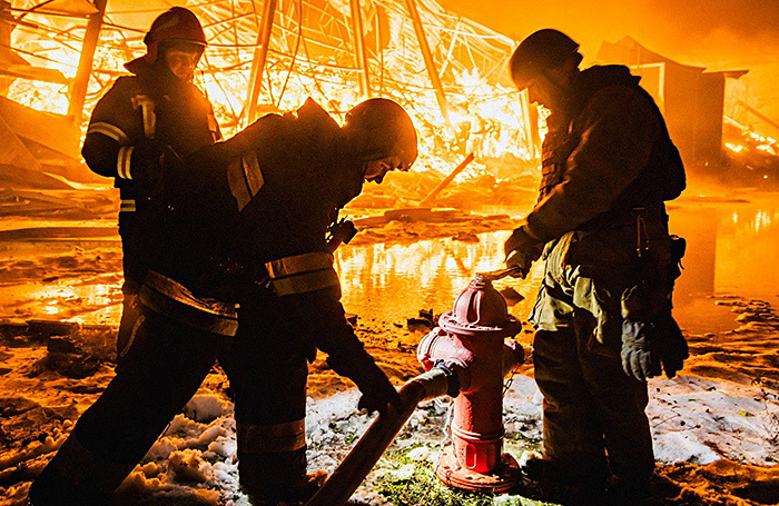    REUTERS/госслужба Украины по ЧС