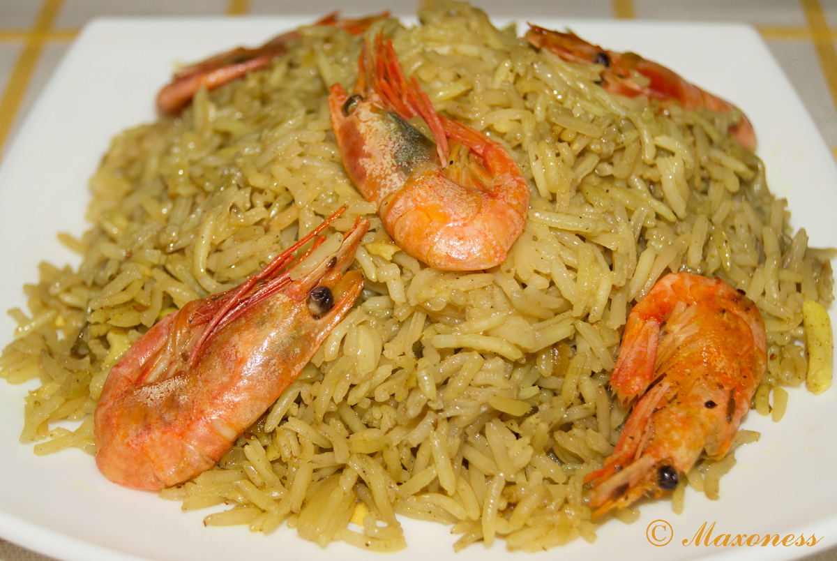 Плов с креветками от Гордона Рамзи. Индийская кухня