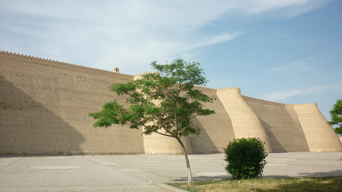 Массивные стены крепости /личный архив автора/