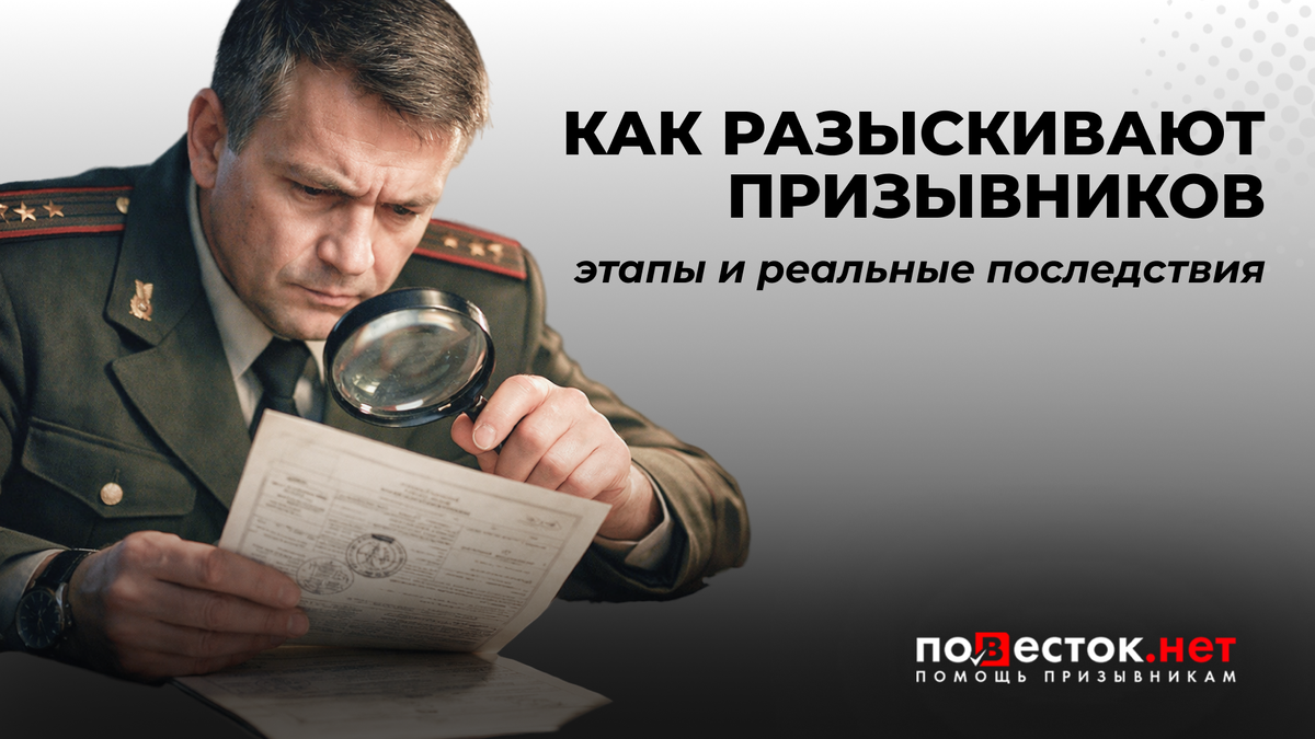 Как разыскивают призывников: этапы и реальные последствия