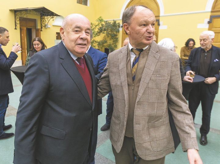     С Михаилом Швыдким. Фото: пресс-служба