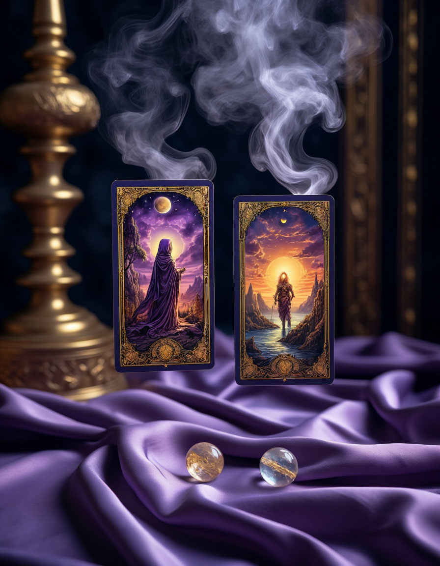 Пары карт, изображение сгенерированное нейросетью Шедеврум