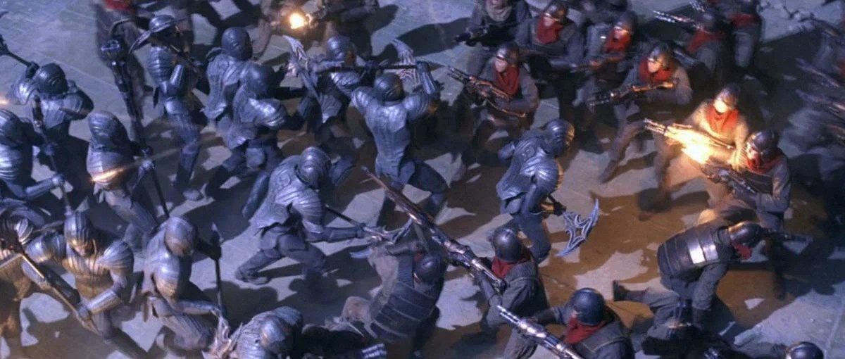 Некромонгеры против "Сил Самообороны"...