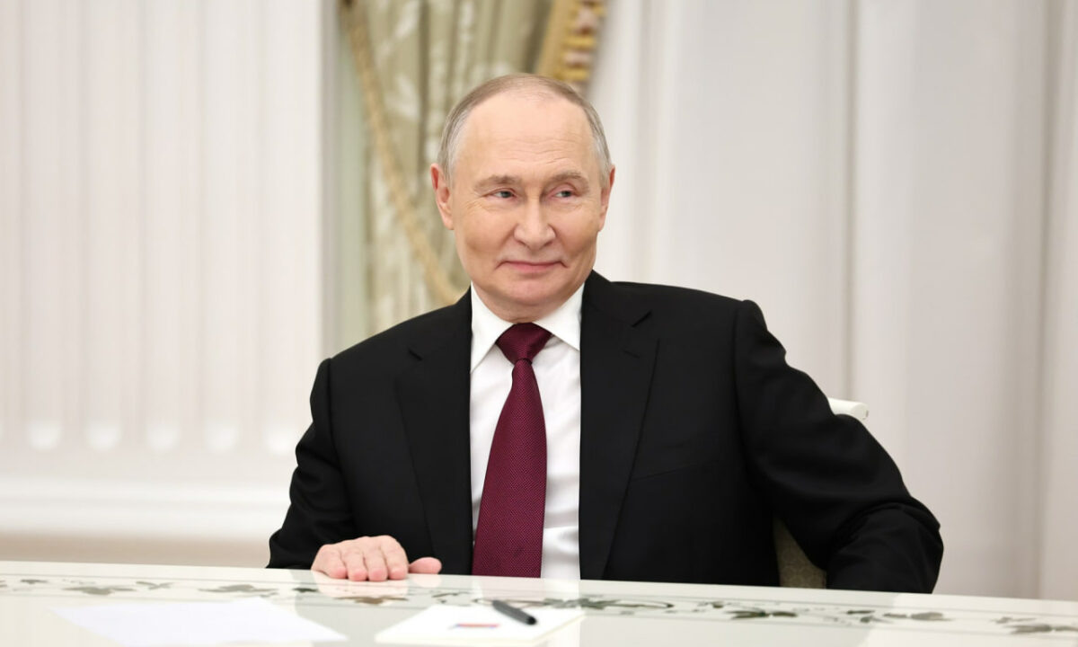    Владимир Путин. Фото пресс-службы Президента РФ