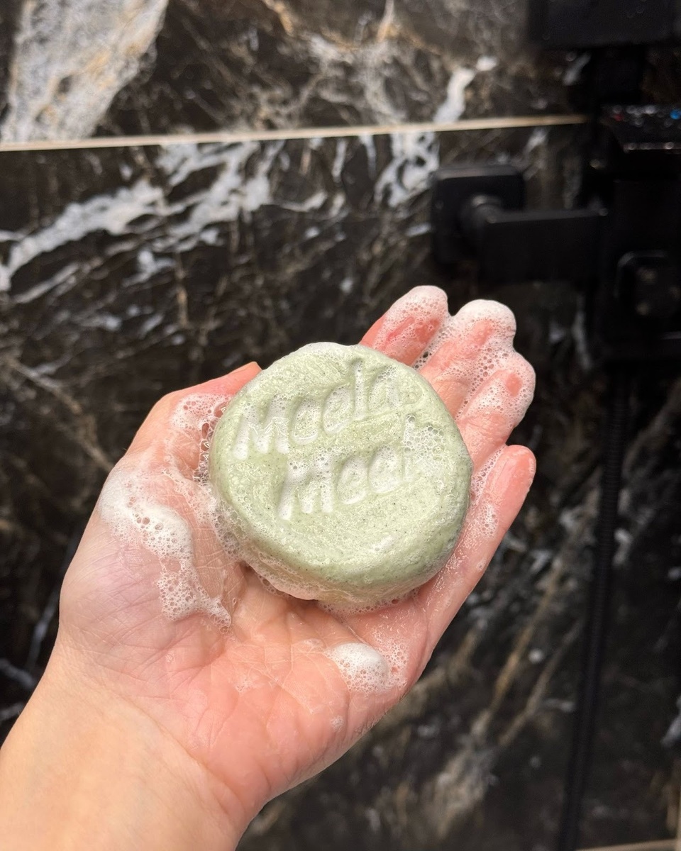 Как видите пена появляется легко и её реально много