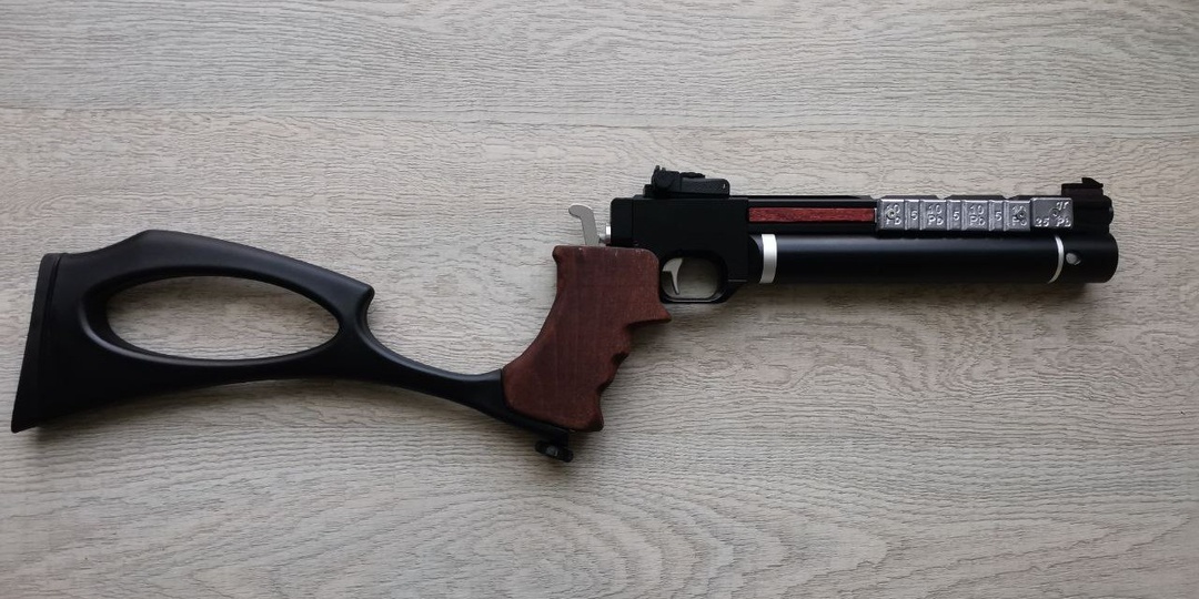 Ставим приклад на пистолет PP700S-A