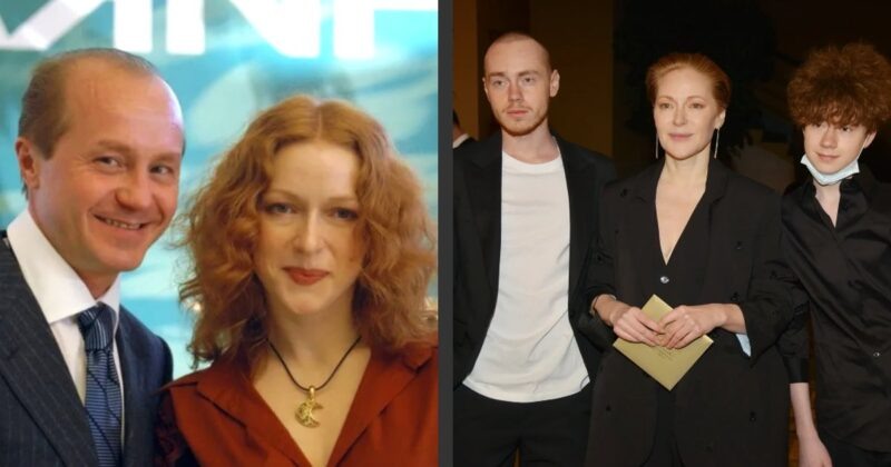    Наталья Рогожкина с сыновьями: опора и смысл жизни актрисы