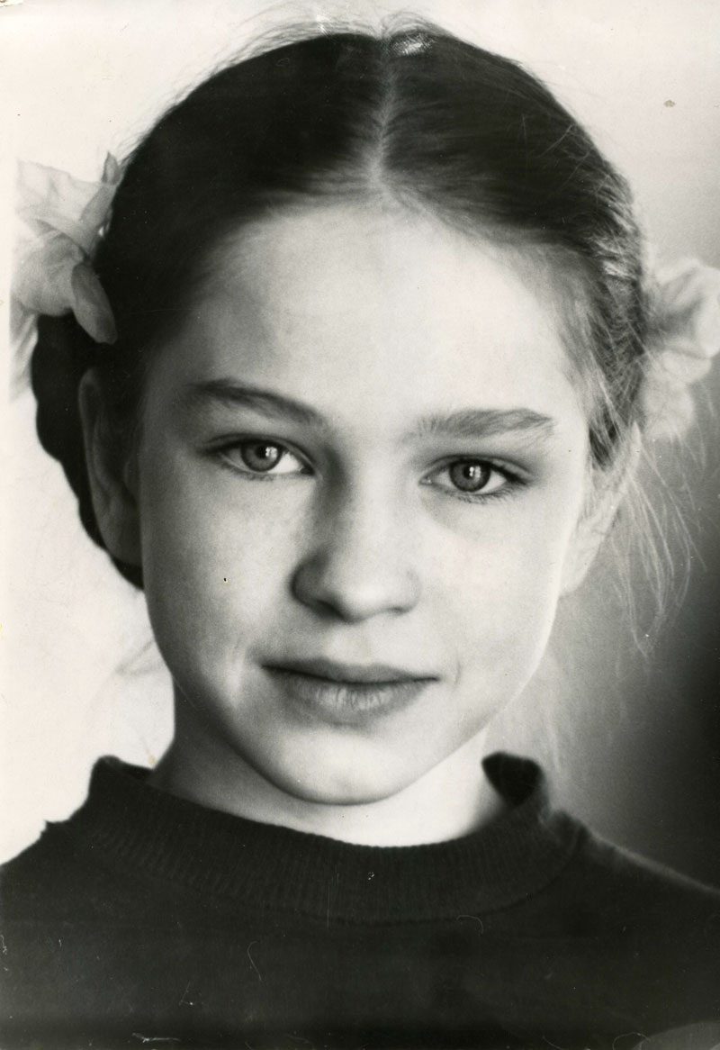 Портрет дочери. 1967 год. Фото: В.Скворцов.