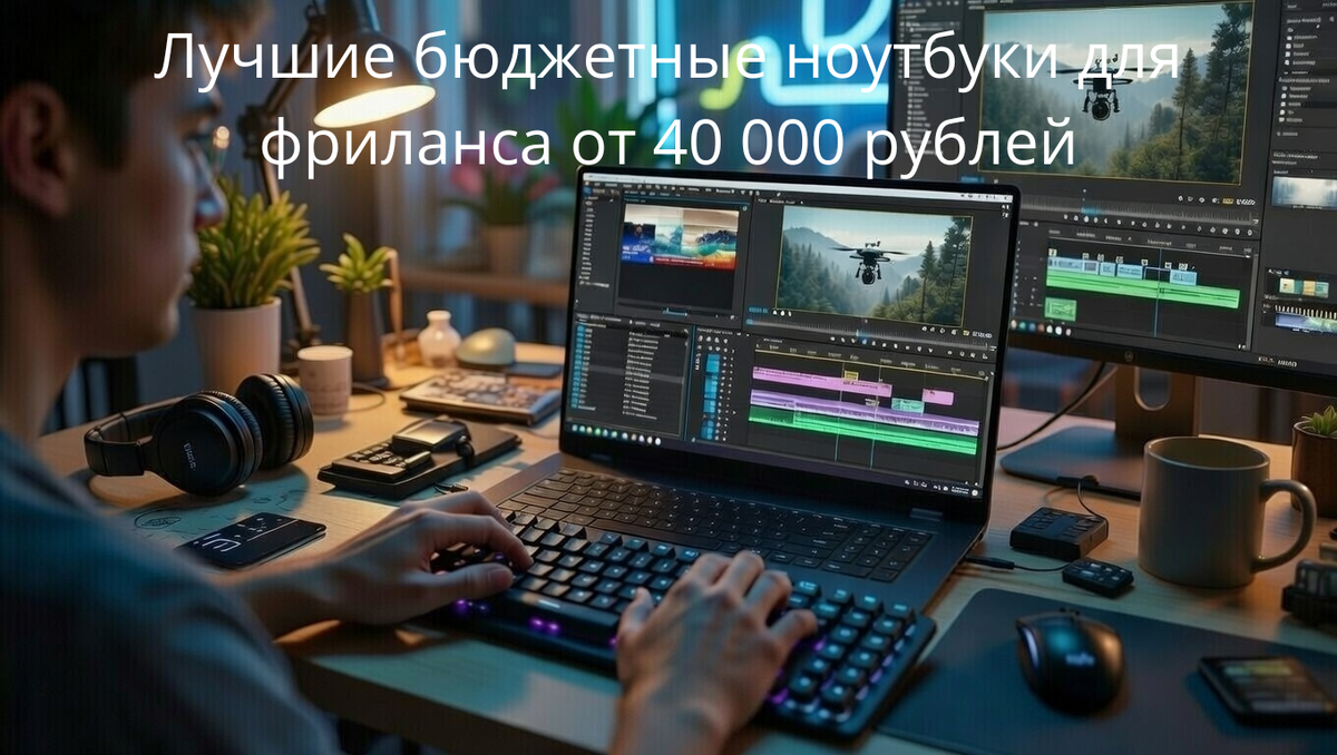 Бюджетные ноутбуки для фриланса от 40 000 рублей в 2026 году: как выбрать модель для стабильной удалённой работы.