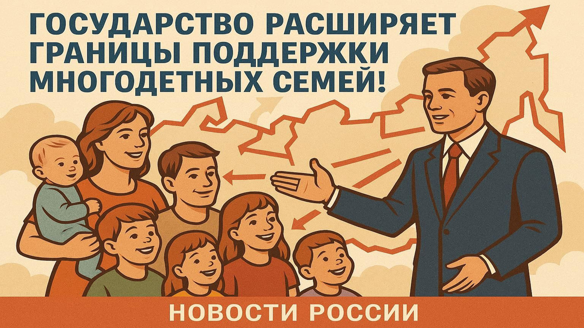 Многодетные семьи и пособия: новые правила и их влияние