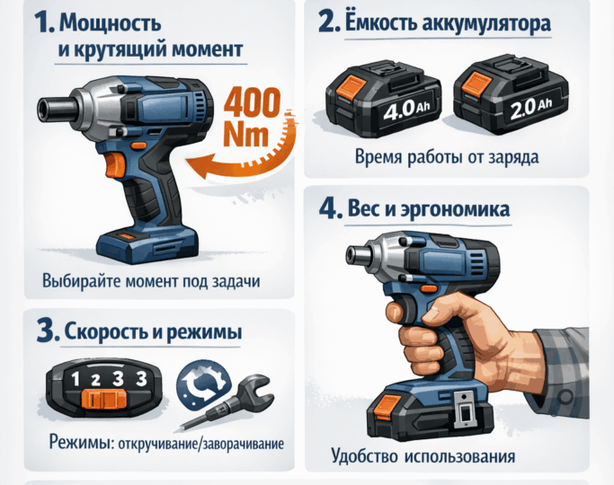 Как выбрать идеальный аккумуляторный гайковерт: 5 критических критериев для профессионалов по ударному режиму и крутящему моменту