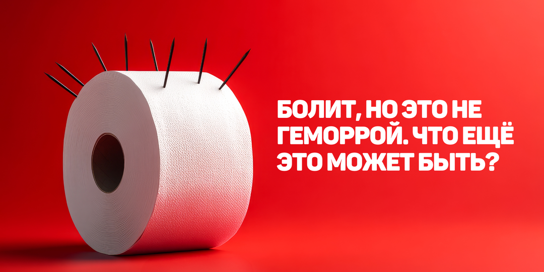Болит, но это не геморрой. Что ещё это может быть?