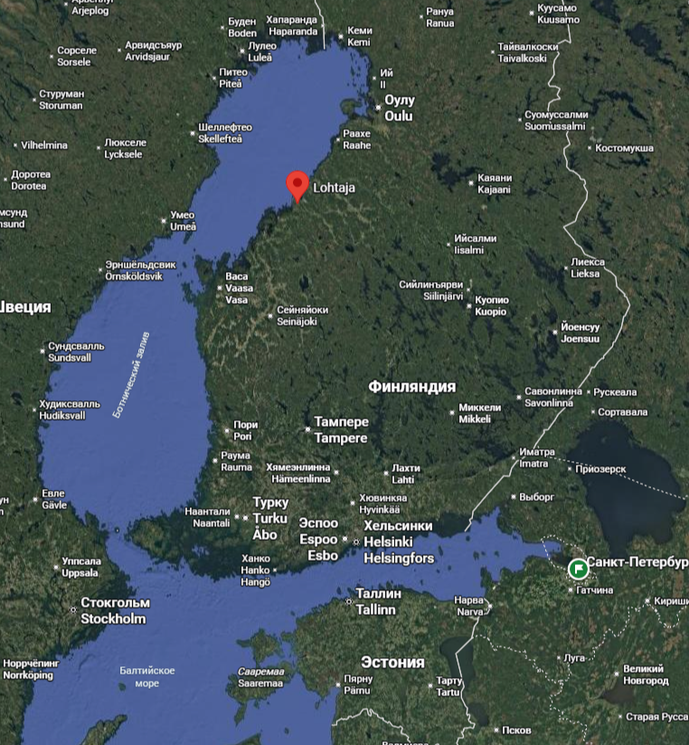 Финский полигон ПВО Лохтая
