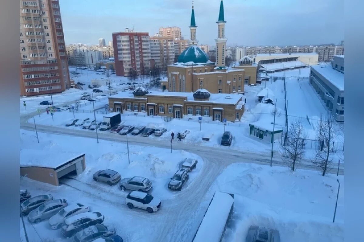    В Татарстане повторился снежный рекорд 2016 года