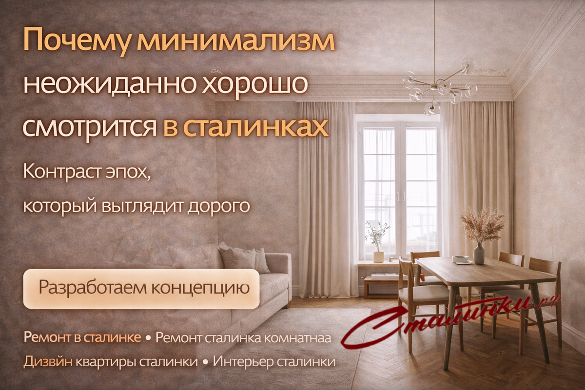 Дизайн сталинки - Сталинки.рф