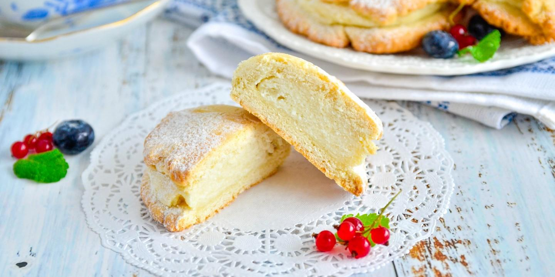 Песочные сочники с творогом