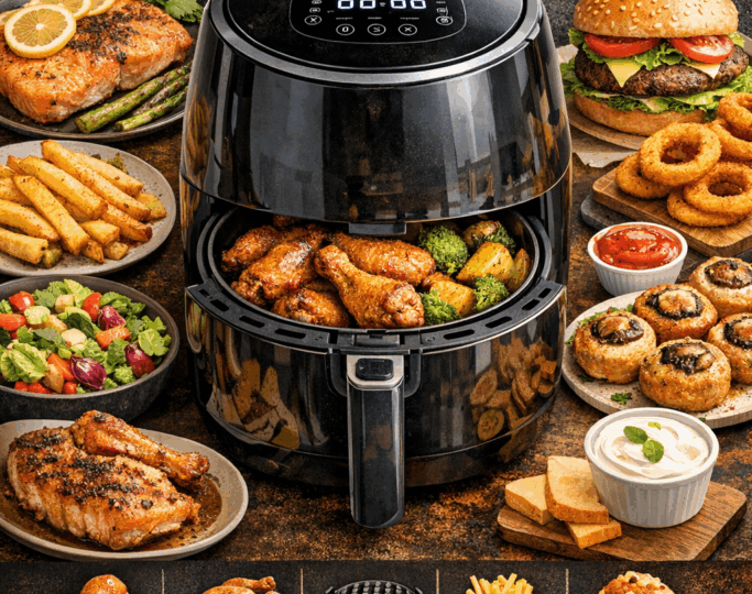 12 рецептов для аэрогриля: Полный гид по здоровой готовке с эффективными программами приготовления