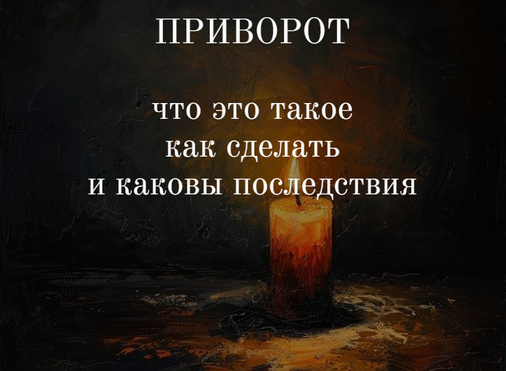 Приворот - что это такое, как сделать и каковы последствия