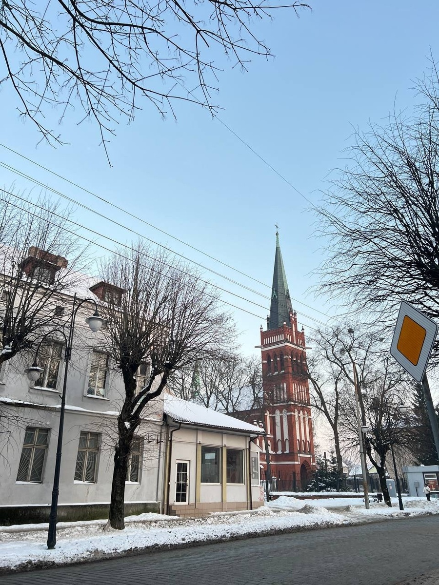 Черняховск зимой, январь 2026.