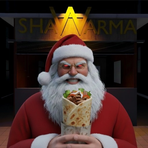 Рис. 1. Обыденность встречается с кошмаром в Scary Shawarma Kiosk: The Anomaly.