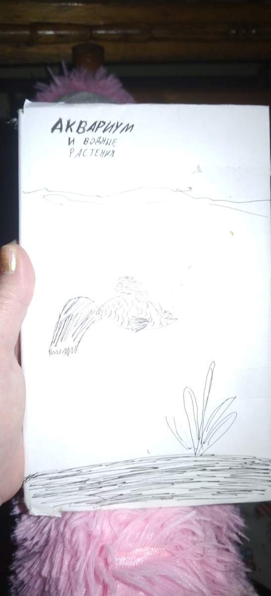 Он даже обернул бумагой книгу. Так мило😊