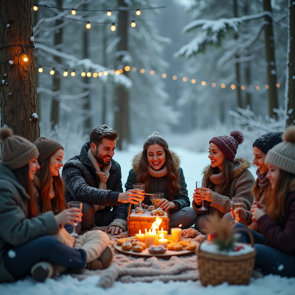    Зимний день рождения в лесу: как организовать незабываемый праздник с пикником и приключениями в Перми Антон