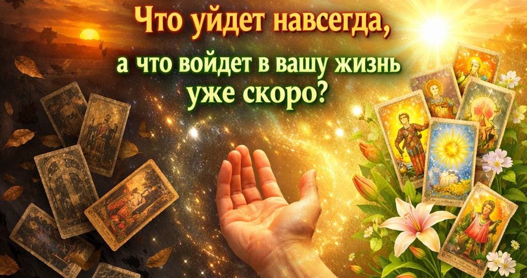 Таро-расклад: Что уйдет навсегда, а что войдет в вашу жизнь уже скоро?