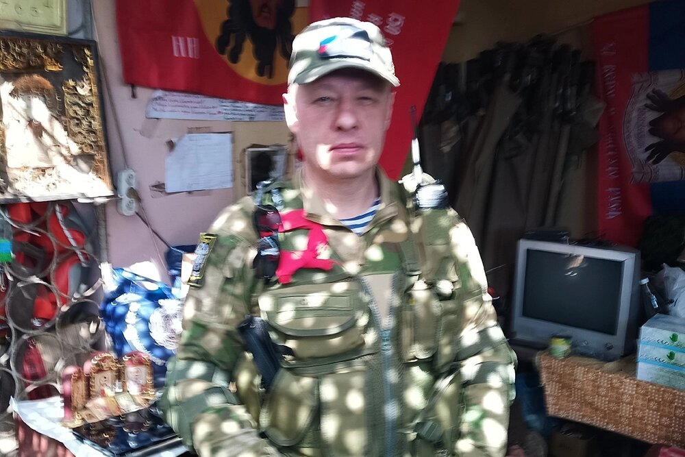    Командир разведгруппы Игорь Носов. Фото: личный архив