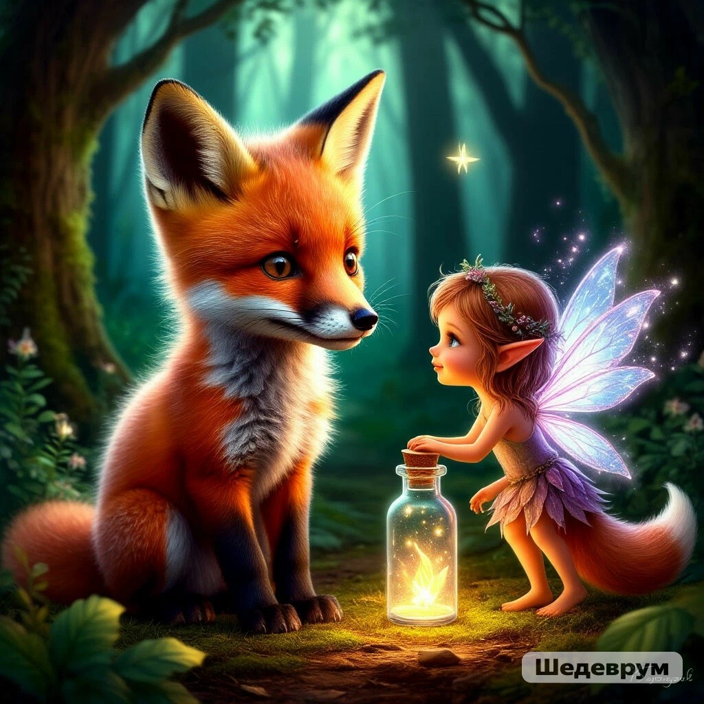 Лисёнок Огонёк и Фея
