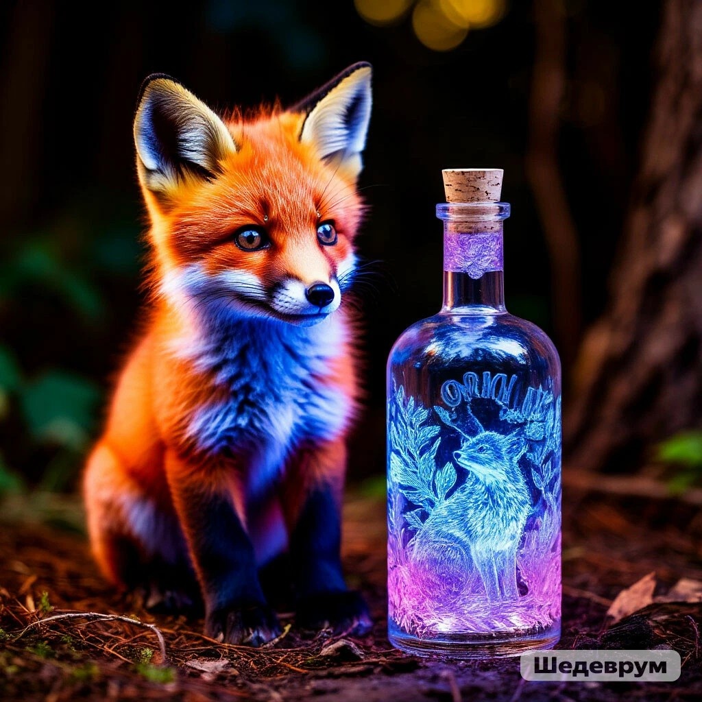 Лисёнок Огонёк и Флакон