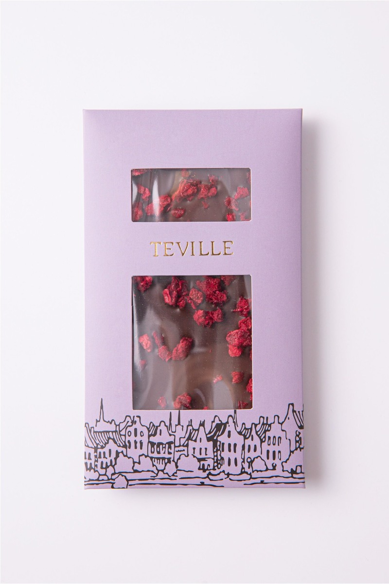 Тёмный шоколад манджари-малина от Teville