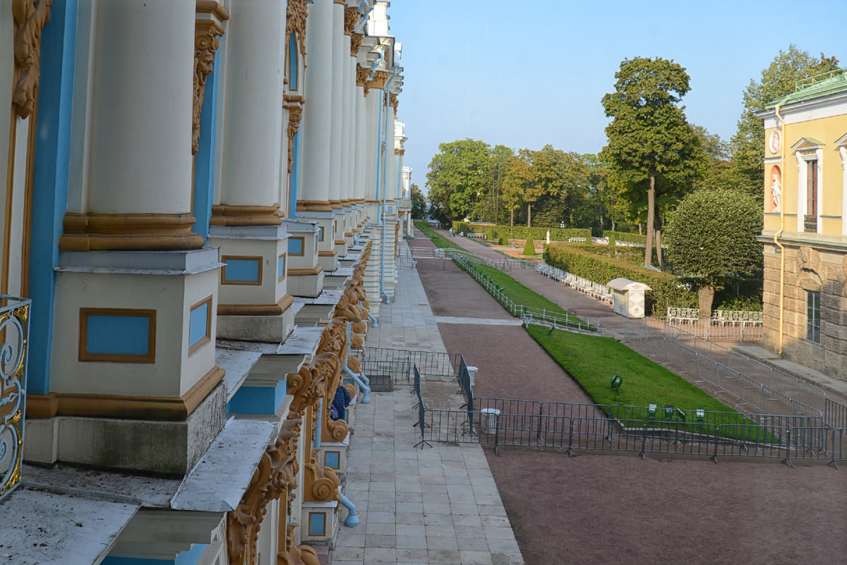 Екатерининский дворец. Фотография Александра Новикова. 2019. Смотрите галерею ›