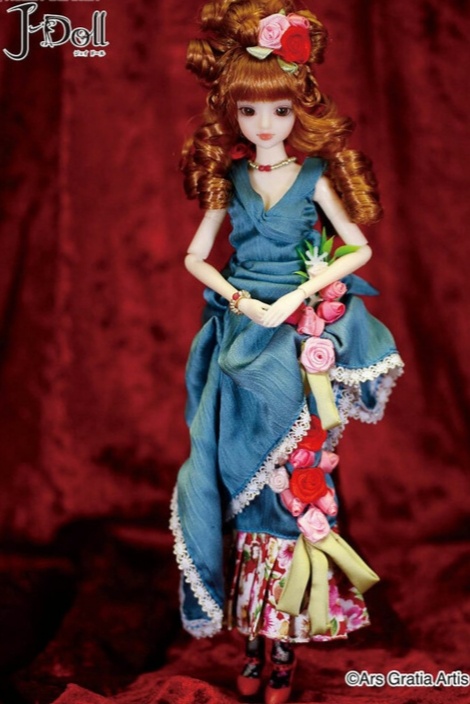 J-doll Rua Garrett, промо фото. Одна из последних красавиц этой линейки фирмы Groove.