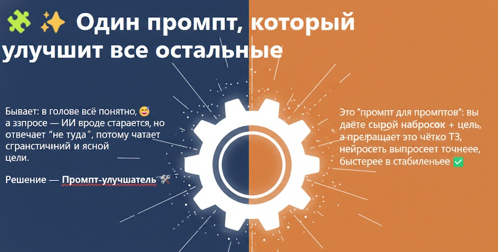 Один промпт, который улучшит все остальные