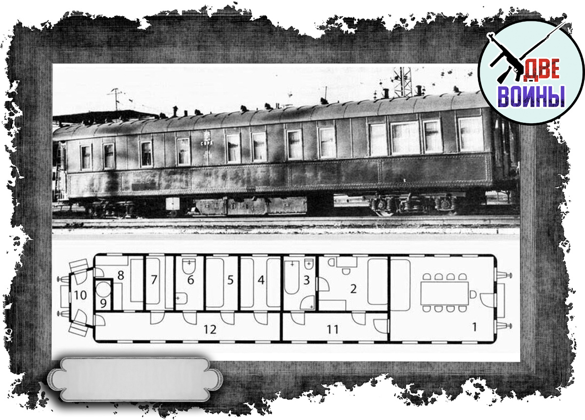 В таком вагоне и передвигался Сталин. Фото в свободном доступе.
