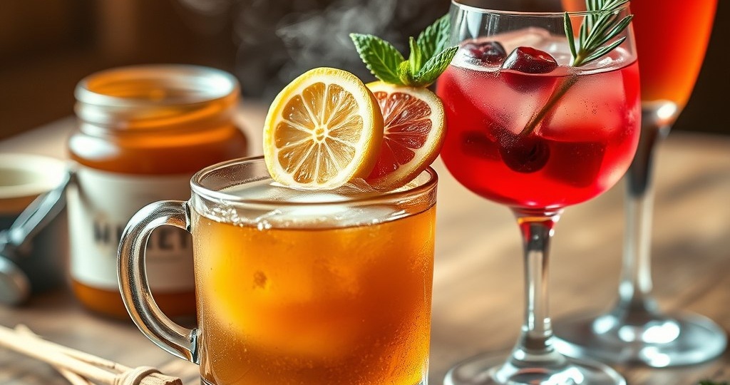 Как превратить настойку в зимний коктейль