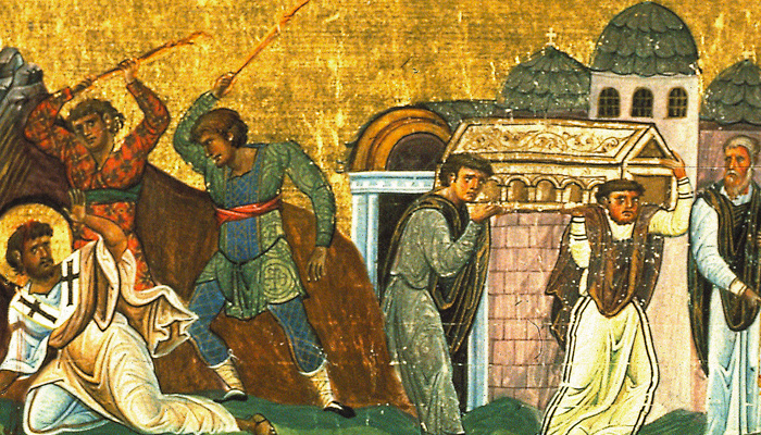    МУЧЕНИЧЕСКАЯ КОНЧИНА АПОСТОЛА ТИМОФЕЯ. ФОТО: WWW.PRAVOSLAVIE.RU