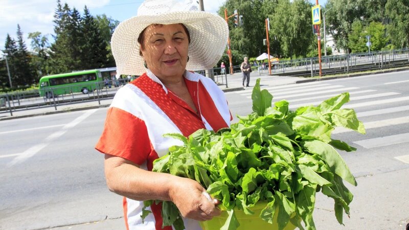     Торговля на рынке на Спартаке Анна Зайкова