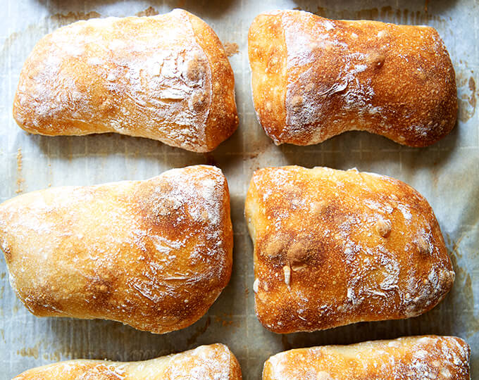 Рецепт хлеба чиабатта. Готовим дома.