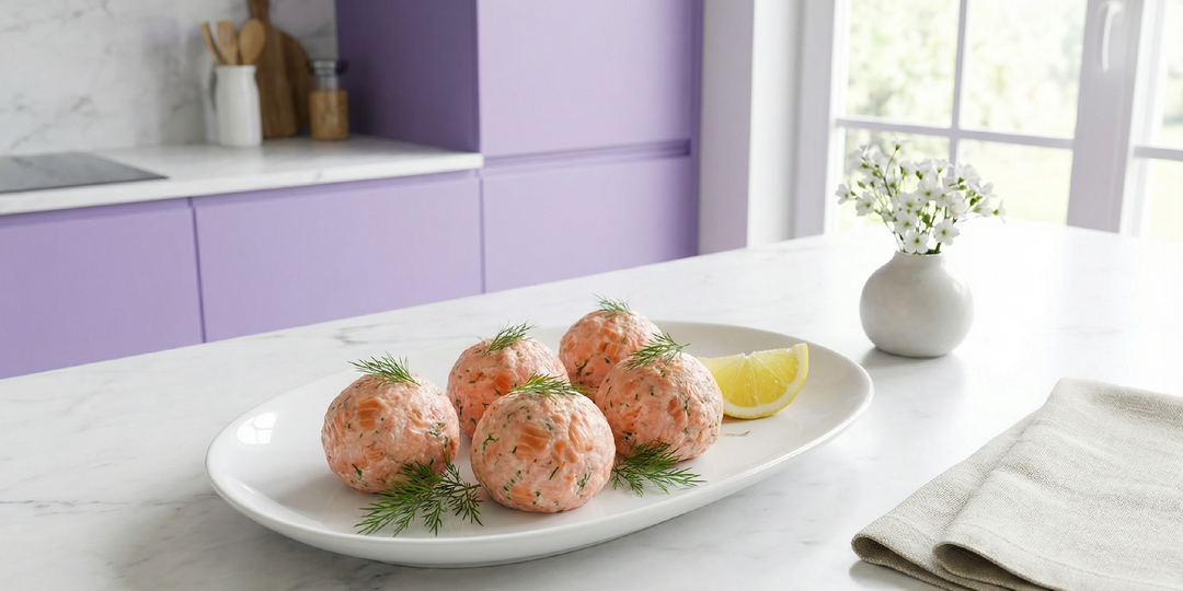 Шарики из копчёного лосося — перекус, который насыщает на 4 часа!