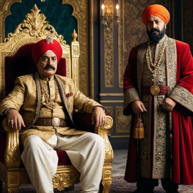 Султан и второй визирь. 